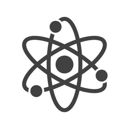 Atom, modern flat iconのイラスト素材
