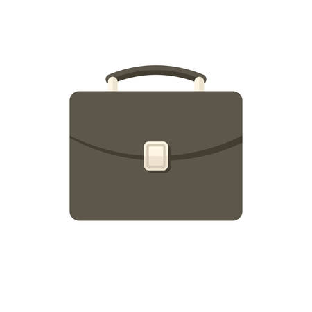 Briefcase icon (flat design)のイラスト素材