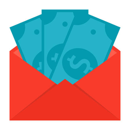 SMS Money Transfer Conceptのイラスト素材