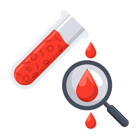 Hematology Vector Iconのイラスト素材