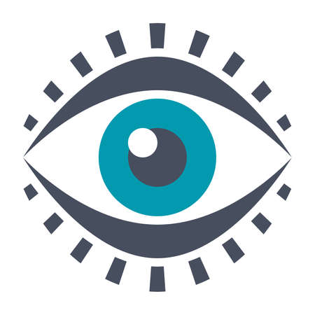 Eye Vector Iconの写真素材