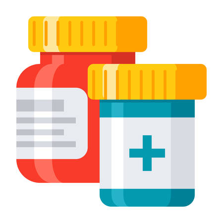 Pharmaceutical Drugs Iconのイラスト素材