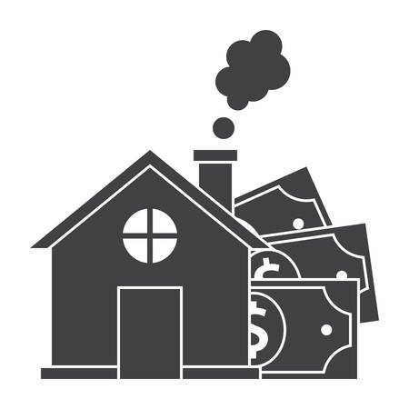 Mortgage loan conceptのイラスト素材