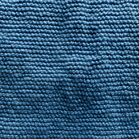 Close up of blue fabric texture. Abstract background and texture for design.の素材
