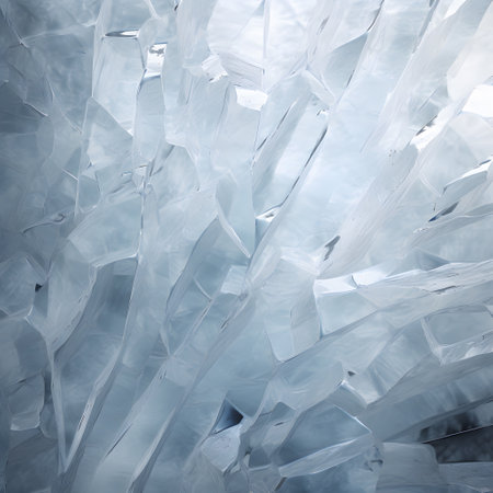 Ice texture. Abstract background for design.の素材