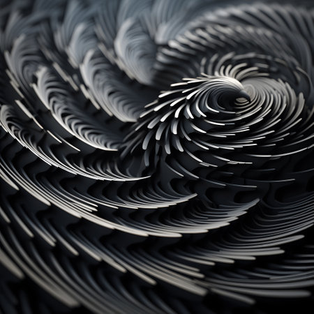 Abstract fractal background for creative design looks like spiralの素材