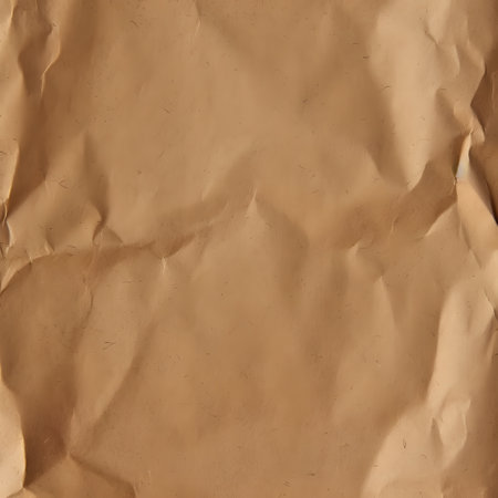 Crumpled brown paper texture. Abstract background and texture for design.の素材