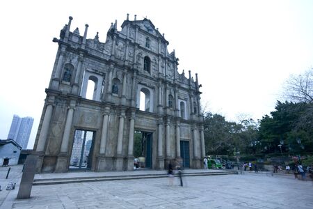  Cathedral of Saint Paul in Macao (Sao Paulo Church)の写真素材