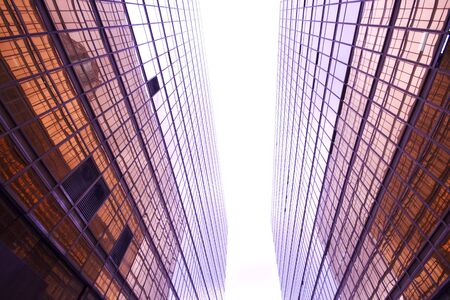 it is a skyscrapers background for textureの写真素材