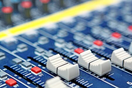 mixing desk background pattern の写真素材