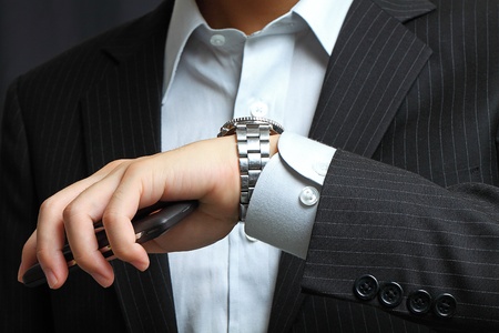 men's hand with a watch. men's hand with a watch.