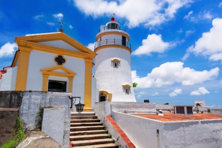 Guia Lighthouse, Fortress and Chapel, Macau. の写真素材