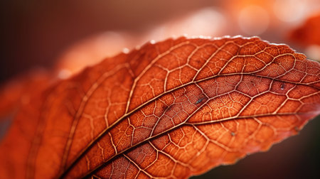Vibrant autumn leaves, nature's colorful tapestry in seasonal brillianceの素材