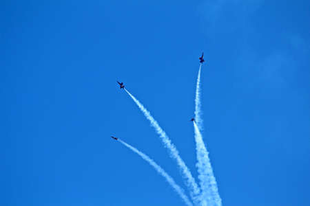Seattle,WA-August 3: Seafair celebrates the opening of boating season with the Blue Angels over Lake Washington August 3, 2012のeditorial素材