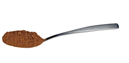 Just a spoon full of cocoaの写真素材