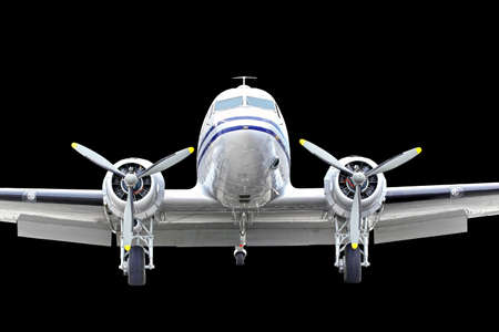 Vintage DC3 Dakota built by Donald Douglasのeditorial素材