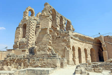Amphitheatre of El Djem - UNESCO World Heritage Centreのeditorial素材