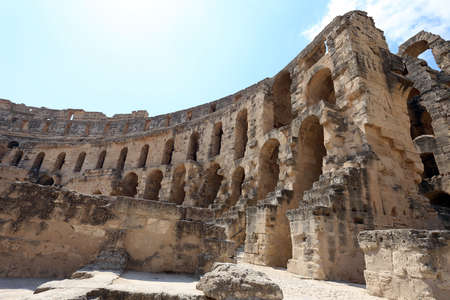 Amphitheatre of El Djem - UNESCO World Heritage Centreのeditorial素材
