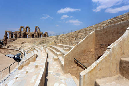 Amphitheatre of El Djem - UNESCO World Heritage Centreのeditorial素材