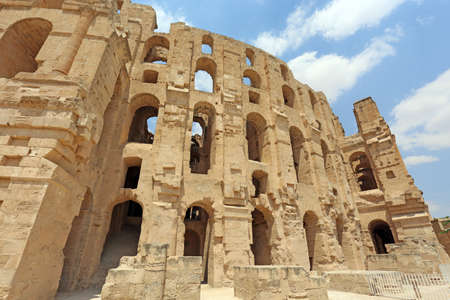 Amphitheatre of El Djem - UNESCO World Heritage Centreのeditorial素材
