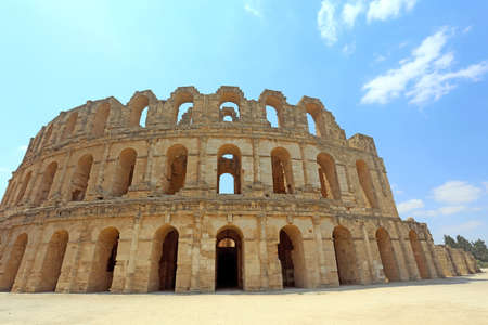 Amphitheatre of El Djem - UNESCO World Heritage Centreのeditorial素材