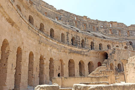 Amphitheatre of El Djem - UNESCO World Heritage Centreのeditorial素材