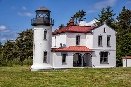 Admiralty Head Lightの写真素材