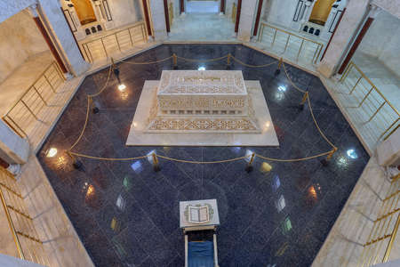 Monastir, Tunisia - August 9, 2013: Mausoleum of Habib Bourgiba, the first President of the Republic...