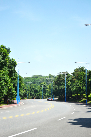 Ecological Park Roadの写真素材