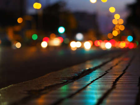 Bokeh city lights