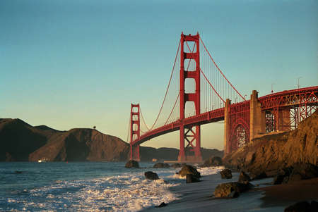 From Bakers Beach, San Francisco, Californiaの写真素材