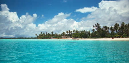 Beautiful resort in French Polynesia