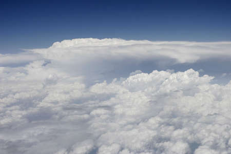 Cloudscape from a commercial airplane