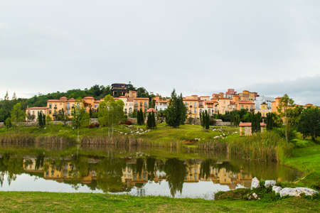 Building a European in Nakhon Ratchasimaの写真素材