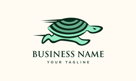 turtle logo design vector icon symbol illustration graphic design vector illustration graphic designのイラスト素材