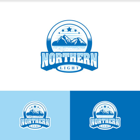 Northen Star blue logo graphicのイラスト素材