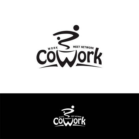 Coworking space Network Community  logoのイラスト素材