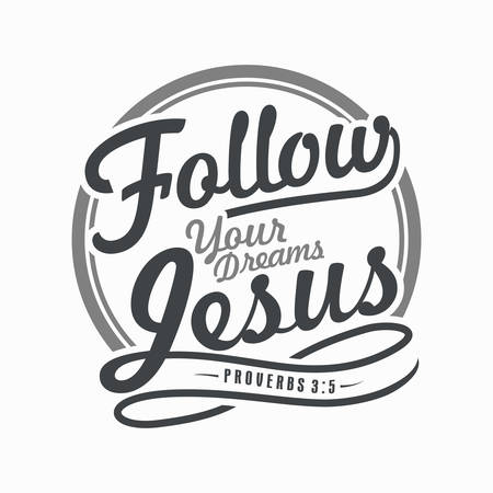 Jesus First Classic circleのイラスト素材