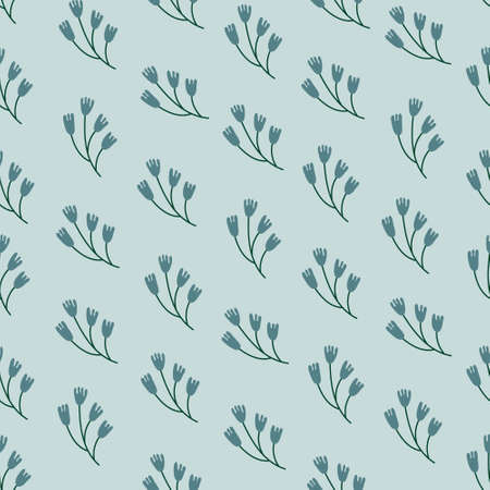 Floral seamless pattern. Colorful surface design