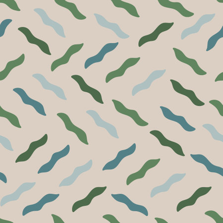 Colorful seamless pattern. Bright abstract shapesのイラスト素材