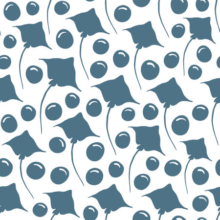 Minimalist seamless pattern, creative branding design, .fancy pictureのイラスト素材