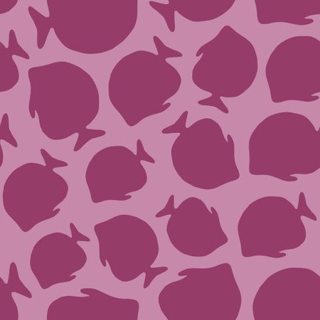 Surface pattern, vector illustration in simple flat style, .biomorphic freeformのイラスト素材