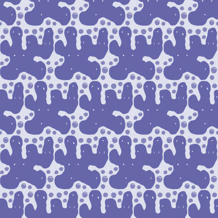 Design element, monochrome doodle drawing, .biomorphic figureのイラスト素材