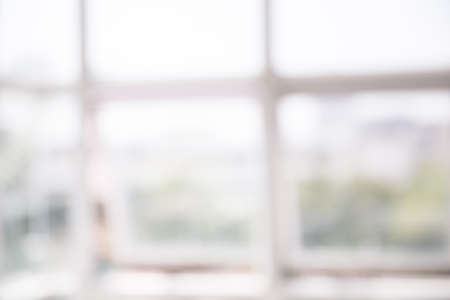 BLURRED OFFICE BACKGROUNDの写真素材