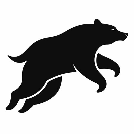 Polar bear icon. Simple illustration of polar bear vector icon for webのイラスト素材