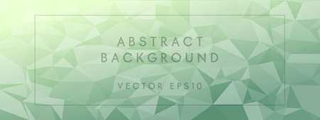 low poly abstract modern background. pastel colors chaotic triangles of variable size and rotation. Minimalist layout for business card landing page wallpaper website brochure.のイラスト素材