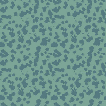 abstract teal blue blot spots seamless pattern. vector illustration for background, bed linen fabric, wrapping paper, scrapbooking.のイラスト素材