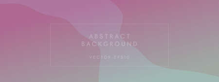 abstract wave fluid shape modern gradient background combined delicate color. Trendy template for brochure business card landing page website. vector illustration eps10のイラスト素材