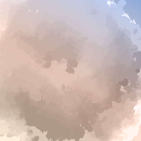 abstract watercolor background with drips blots and smudges stains, backdrop surface for banner invitation flyer card poster designのイラスト素材