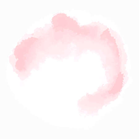watercolor blot with smudge drips and stains, hand drawn vector elementのイラスト素材